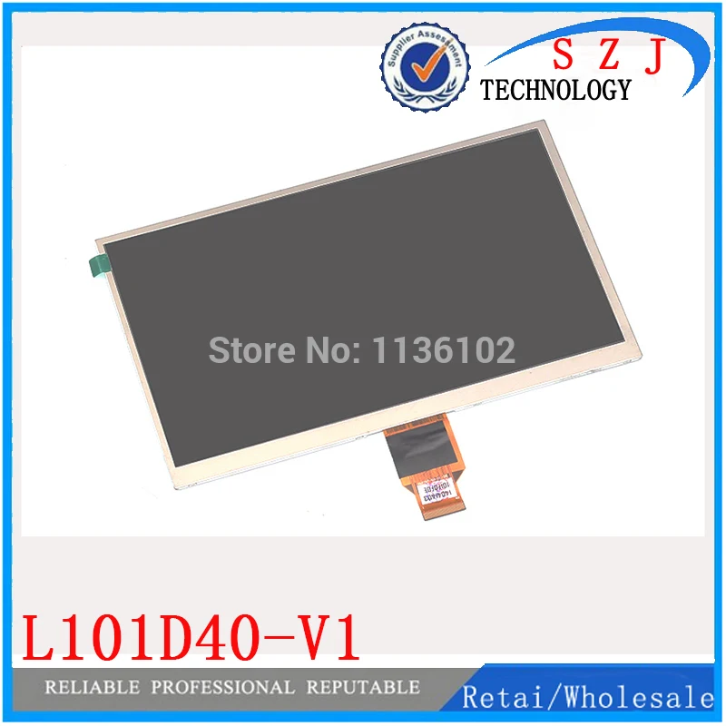 

New 10.1'' inch violet MZ58 quad core HD LCD display touch screen outside the screen assembly L101D40-V1 Free shipping