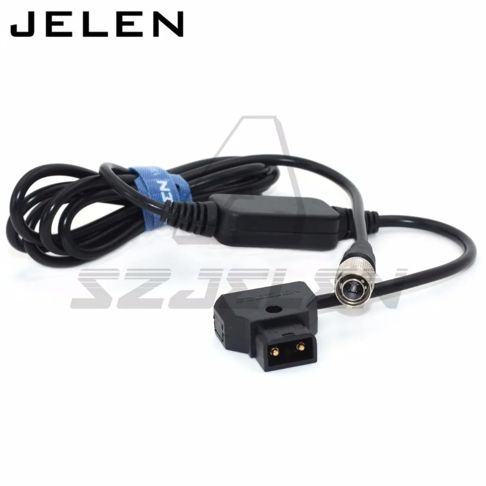 D-TAP to  4pin for Sound Devices 688 power cable ,  zoom f8/f4 power cable , Adjust the voltage to 12V