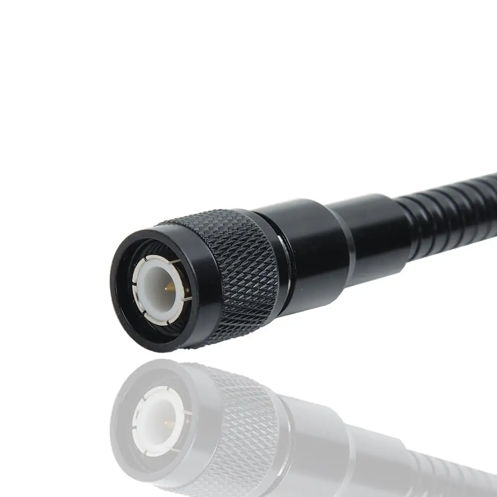 TNC المزدوج الفرقة 144/430 ميجا هرتز طوي Gooseneck التكتيكية هوائي ل لاسلكي تخاطب كينوود TK-388 هاريس AN/PRC-152 AN/PRC-148 ماران #3