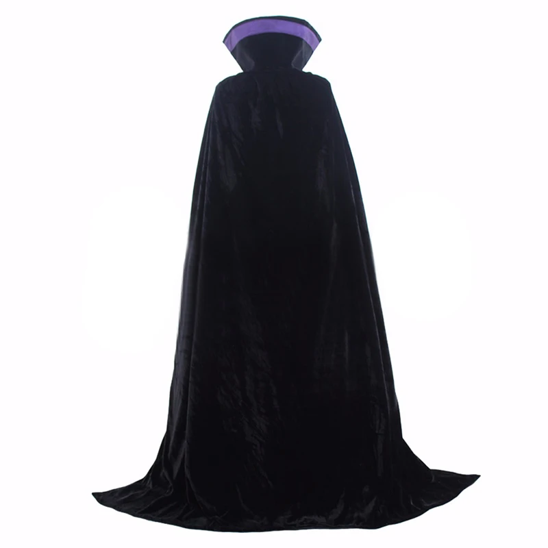 Aurora Maleficent Cosplay Costume Evil Queen Cosplay Dress With Cape 11