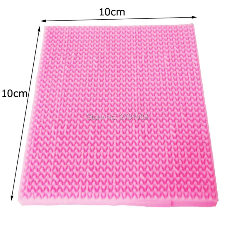 Sophronia DIY Silicone Molds Needle Knitting Wool Texture Fondant Cake Decorating Cake Border Craft Baking Moulds M480