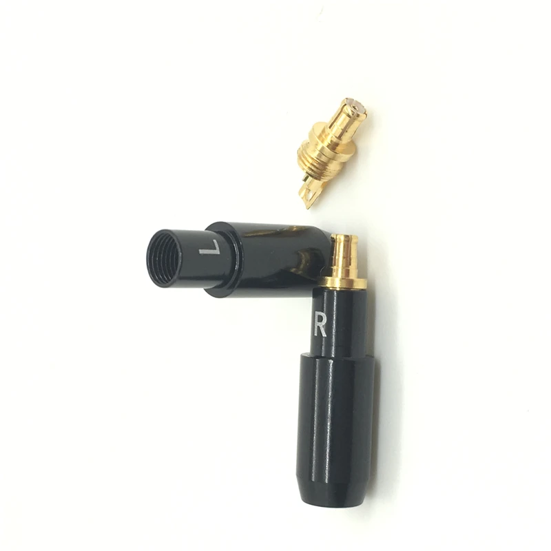 

5Pair MMCX Male Gold Plated Earphone Pin Plug for Audio-technica ATH ESW750 ESW950 ES770H 990H Straight Shape DIY Connector