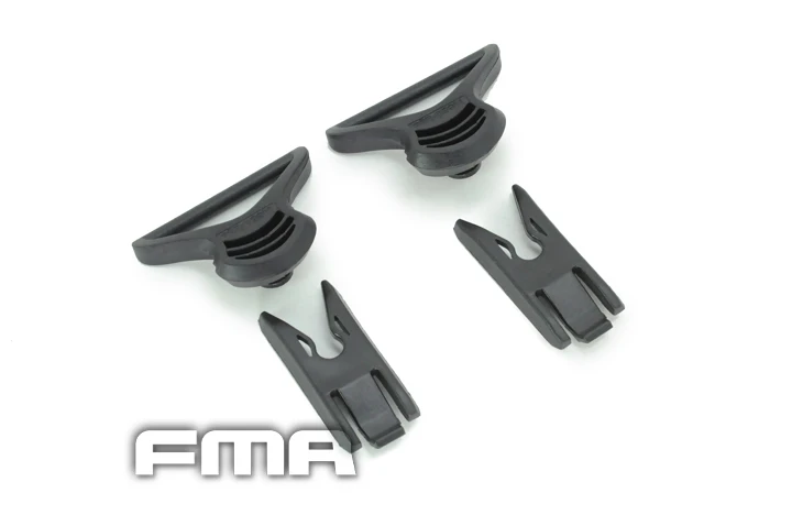 36MM Width Goggle Swivel Clips for Tactical Helmet Side Rail Fastener Buckle BK/DE/FG