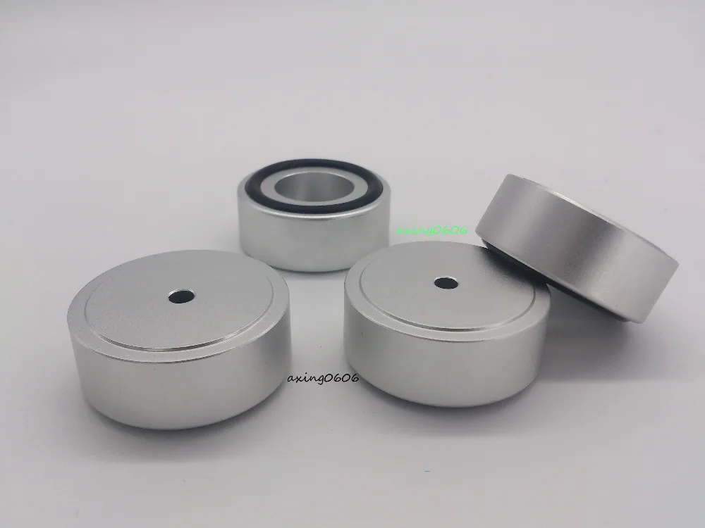 4pcs B39 x16mm 오디오 앰프 스피커 피트 스파이크 블랙 링 기계 매트 패드