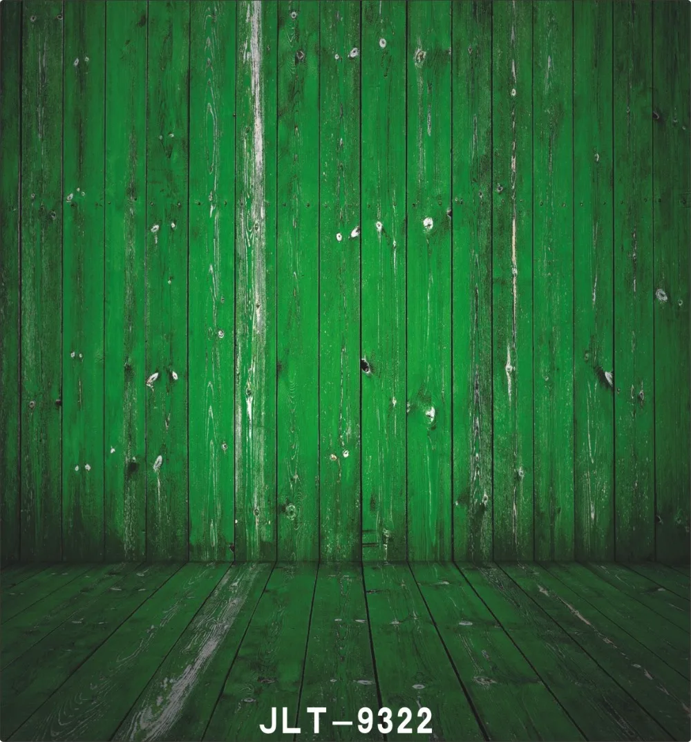 Pure Green Board  Floor Vinyl Photographic Background Customized For Portrait Children Baby  Backdrops  Photo Studio Photocall