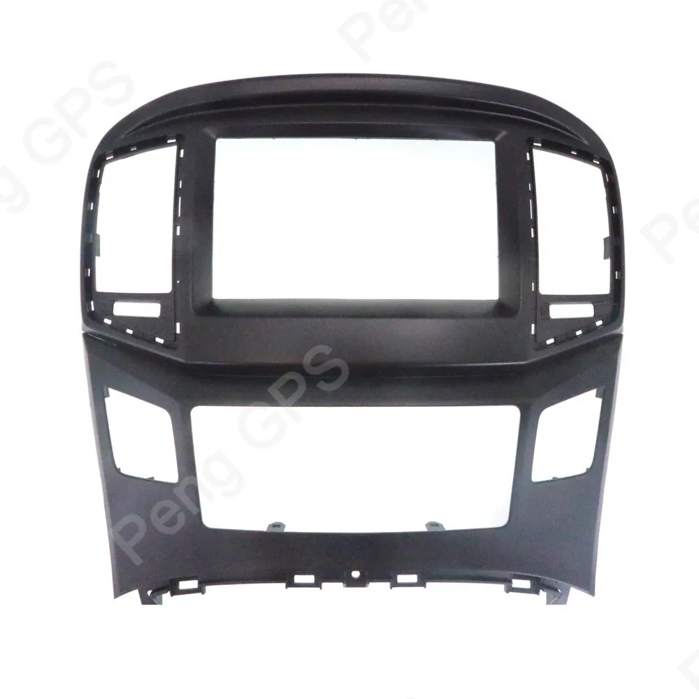 2 Din Car Radio Frame Install Dash Bezel Trim Kit for HYUNDAI H-1 STAREX  i800 iLoad iMAX 2015+ Durable Plastic