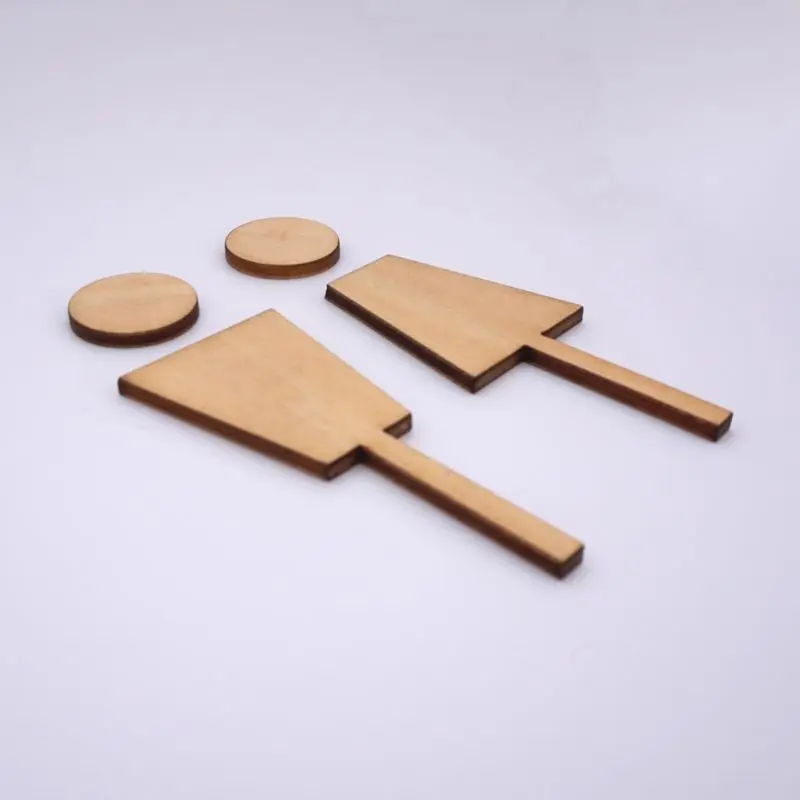 Toilet Men,Women Sign Acrylic 3d Mirror Wall Sticker Door Adesivo De Parede Home Decoration