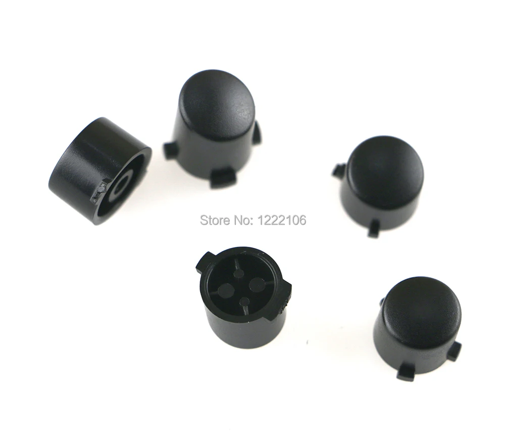 1set di pulsanti ABXY in plastica nera sostituisci il guscio del Controller Wireless della chiave per il Controller Xbox One xboxone