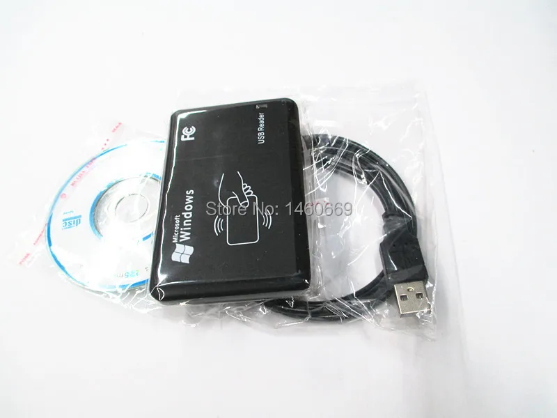 NEW  125KHZ RFID ID EM Card Reader & Writer  Copier / Access Control Duplicater T5557/ T5567/T5577/EM4305 / 4200 +2 PCS card/tag