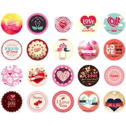 38 pcs/set Love Series Boxed stickers photo album decorative Sealing sticker Valentine's Day DIY Various patterns mixed Styling