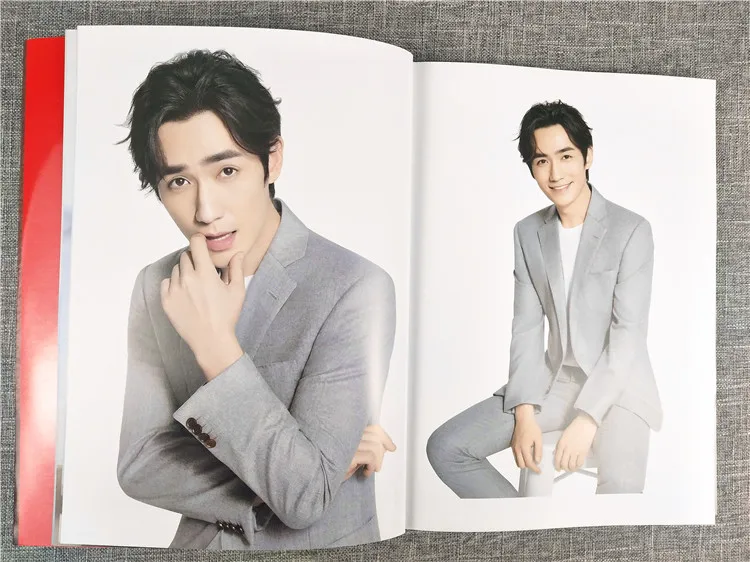 Zhu Yi Long Photos Book China Male Actor TV Drama Program Poster Postcard Bookmark Picture Magazine Book 2019 Set Festival Gift