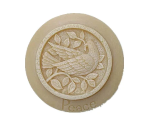 DIY cute Dove of peace  modelling silicon soap mold Cake decoration mold Handmade soap mold wholesale