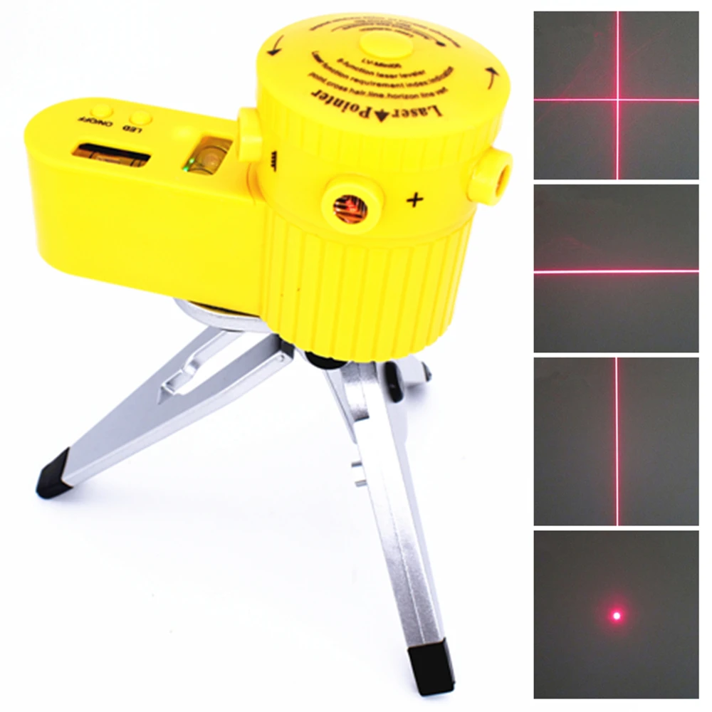 Laser Level Multifunction Worldwide Vertical Horizontal Cross Line with Adjustable Tripod for Laying Floor Optical Instruments