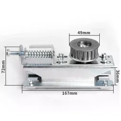 Automatic door limit position wheel, anti-collision wheel, motor wheel Tail pulley