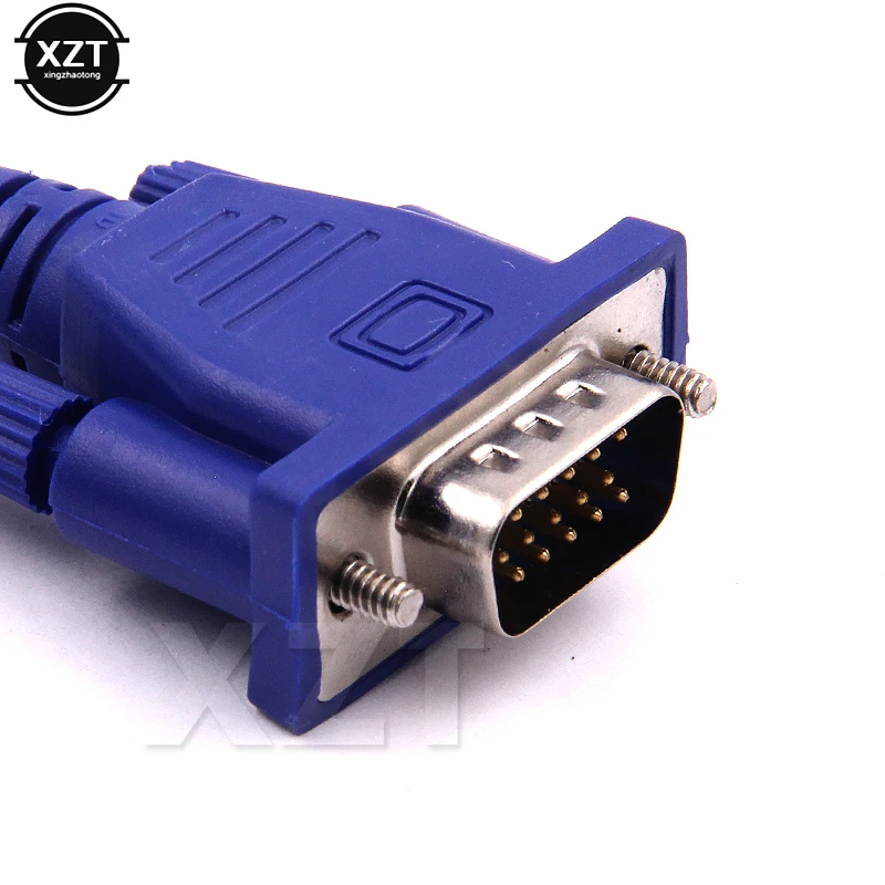 Newest 1pcs 1.3M Computer Monitor VGA to VGA Cable with HDB15 Male to HDB15 Male connector For PC TV Adapter Converter