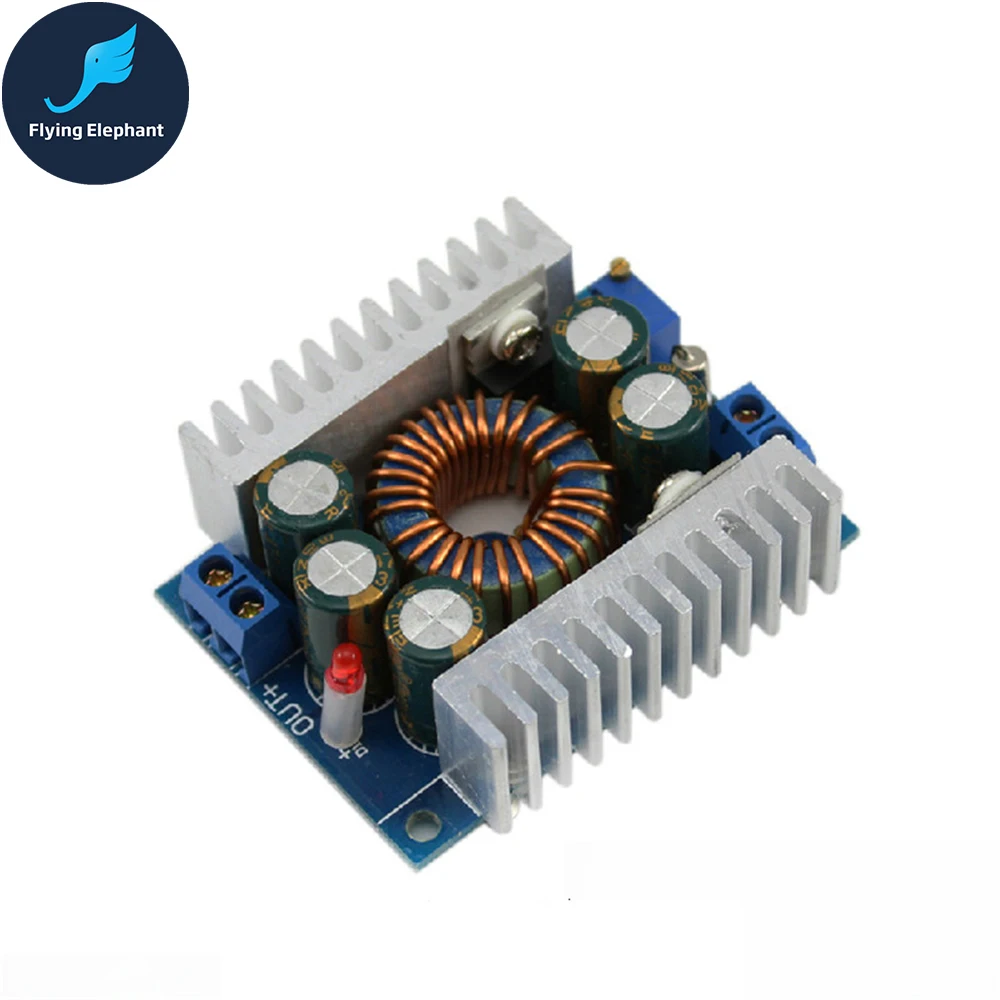 DC-DC BUCK 12A Adjustable Step-down Module Low-ripple 95% Efficiency Car Voltage Regulator