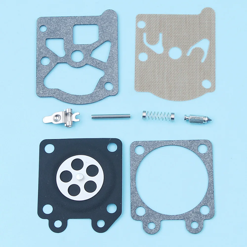 2Sets/lot Carburetor Repair Rebuild Carb Diaphragm Kit For Partner 350 351 370 371 420 Chainsaw Walbro 33-29 Replacement Parts