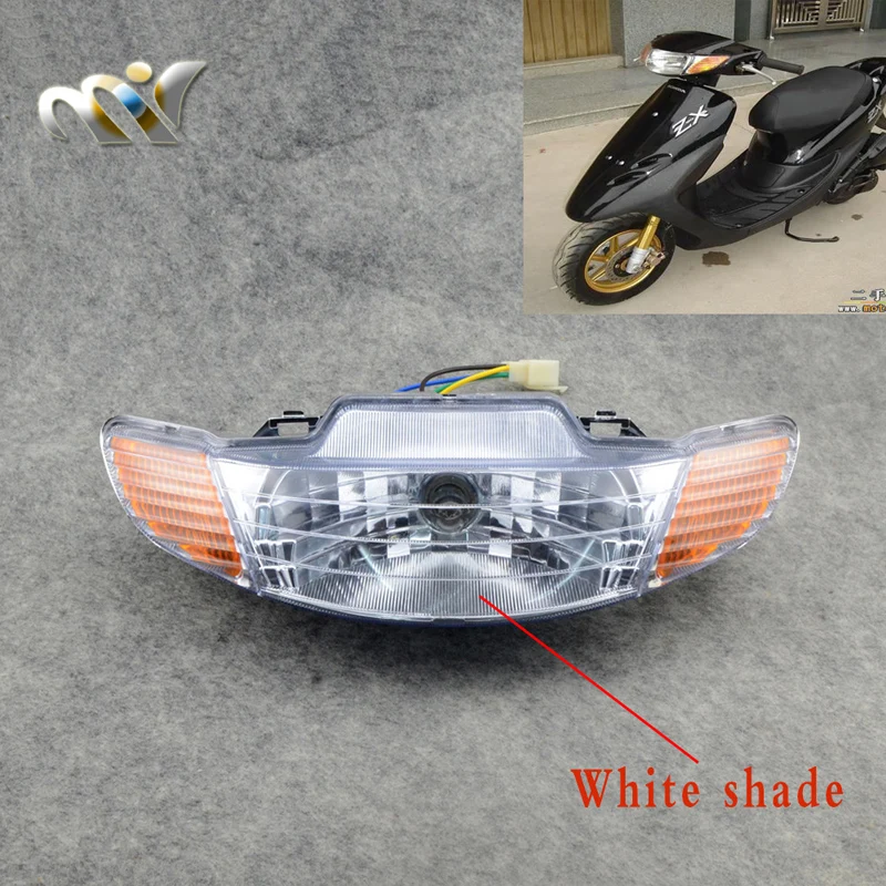 motorcycle lights motorcycle headlights white blue headlight for Honda DIO 50cc ZX AF34 AF34.5 AF 34 AF 34.5 Motorcycle scooter