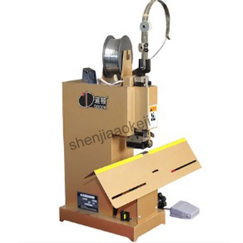 Single head Electric stapler Iron Wire binding machine DC-103 flat nail /saddle nail stitching machine electric binding machine