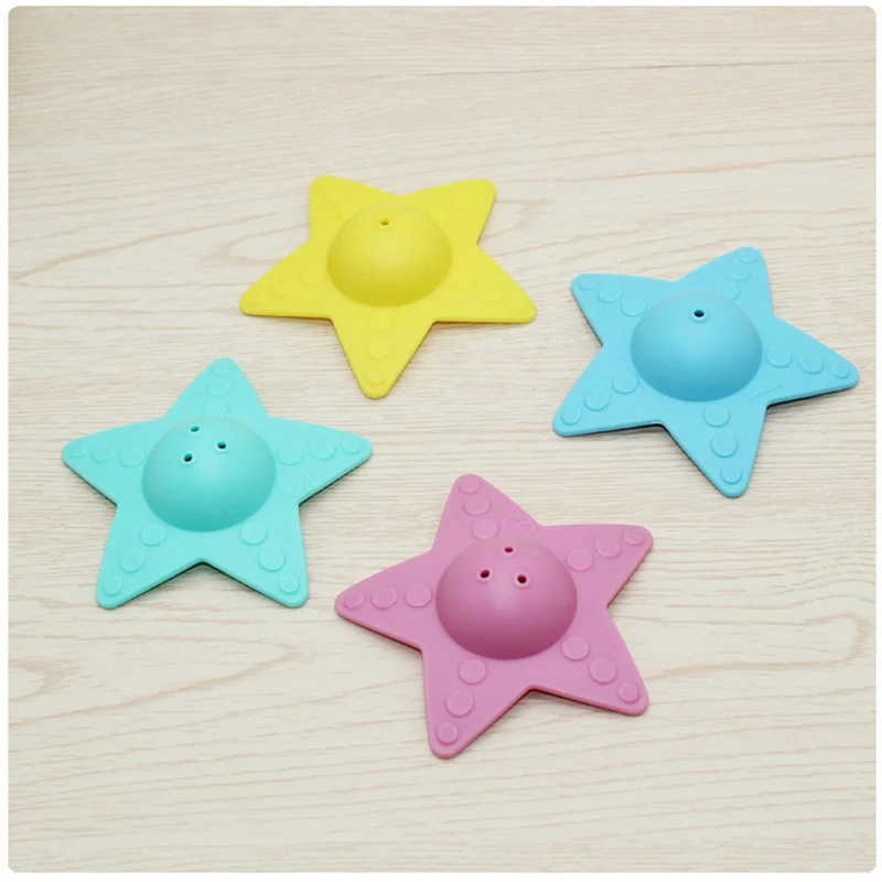 Baby Funny Water Game Bath Toy Cute Starfish and fish baby bath toys bathtub floating toy small gifts For Kids Children