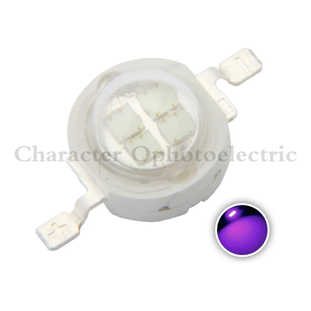 LED UV Purple LED integrated chips 365 375 385  395  405 425NM High Power COB Ultraviolet Lights 3/5/10/20/30/50/100 Watt