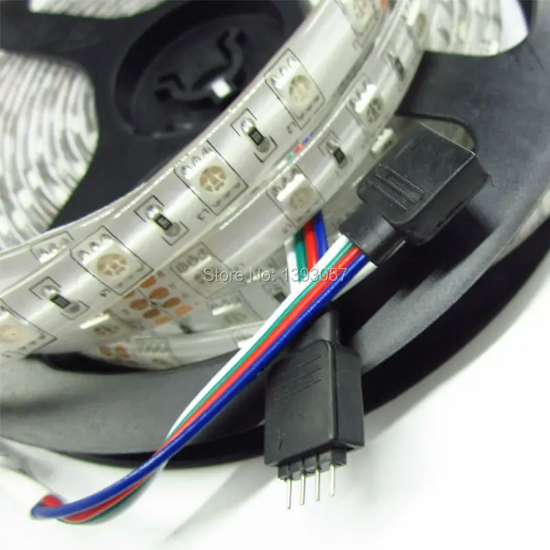 5m/reel DC24V 5050 RGB LED strip Waterproof 300 LED SMD 5050 LED flexible light strip 60 led/m