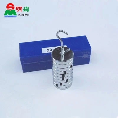 Physical experimental equipment teaching equipment  20g*10 computation weigh metal slotted weight