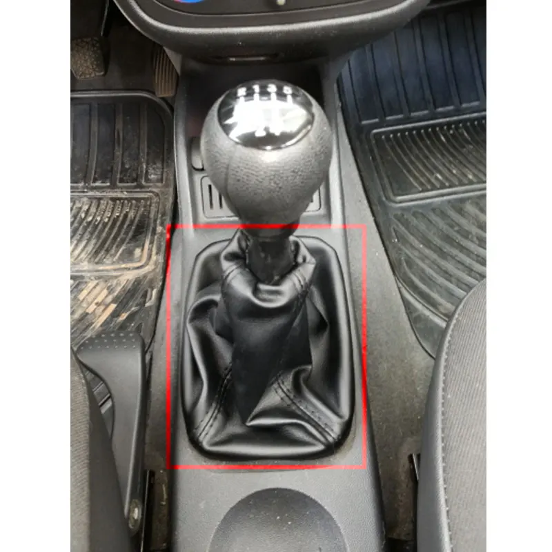 Car Shift Gear Knob Gaitor Leather Boot For Opel MERIVA A 2003-2010