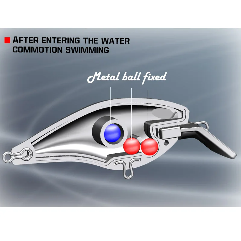 TacklePRO M07 Crankbait Fishing Lure Floating Minnow 50mm 10g 1.8-3.9M 1PC Bait Hard Saltwater Fishing Tackle Deep Diving