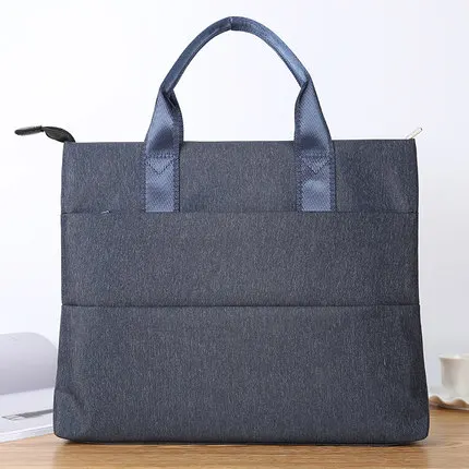 Portable A4 Document Bag Office File Business Portfolio Mens Document Bag 14 Inches Laptop Bag