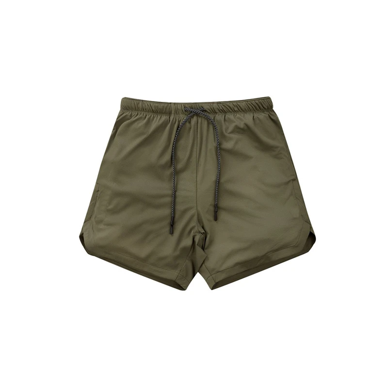 Shorts de sport 2 en 1 pour hommes, Camouflage, séchage rapide, Slim, pantalons courts de jogging d'entraînement, poches de sécurité