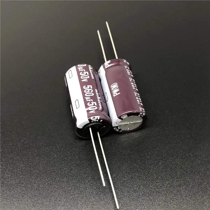 50PCS/lot Import Nichicon electrolytic capacitors 50V series PW long life of 105 degrees free shipping