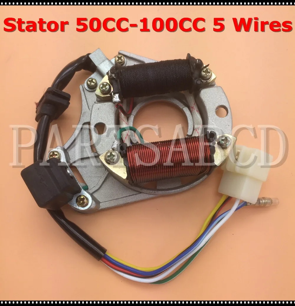 

50CC 70CC 90CC 110CC 125CC 5 Wires Stator Magneto ATV QUAD Dirt Bike Go kart