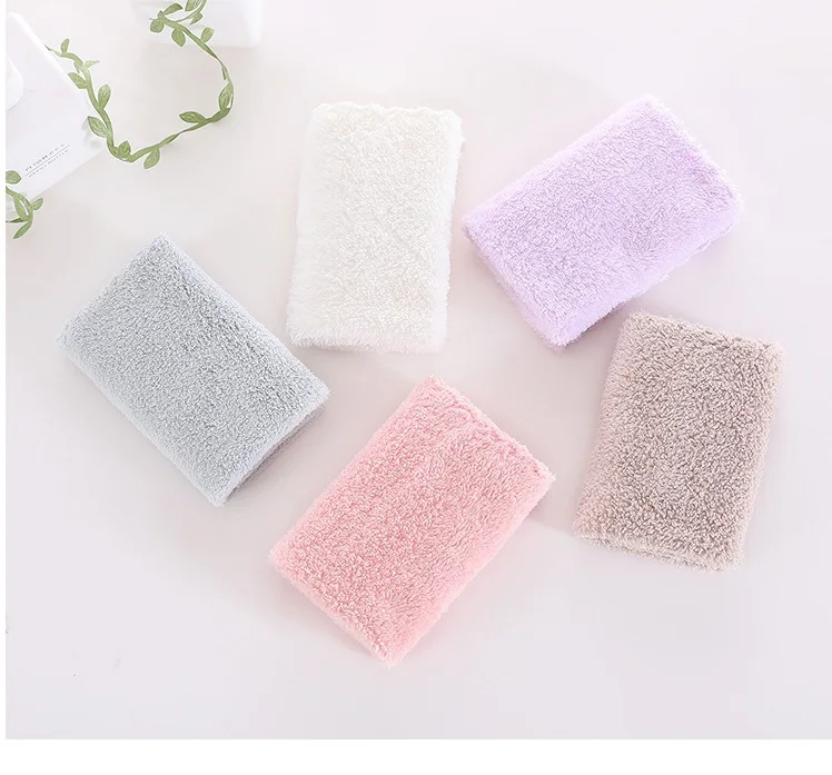 mylb 5Pcs/lot Newborn Baby Towel Terry Handkerchief Towel Nursing Towel Bebe Feeding Towel Cute Baby Handkerchief Velvet Fabric