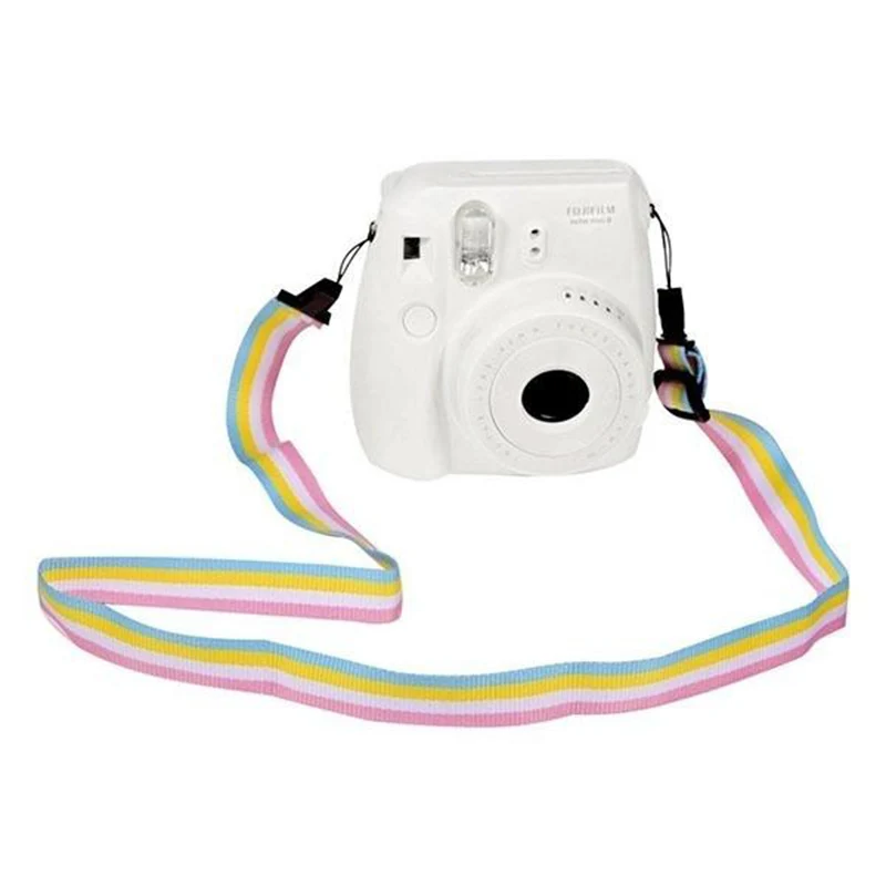 Camera 90cm Leather Neck Shoulder Strap Belt Band for Polaroid Fujifilm Fuji Film Instax Mini 90 70 50 25 7S 9 8 Instant Print