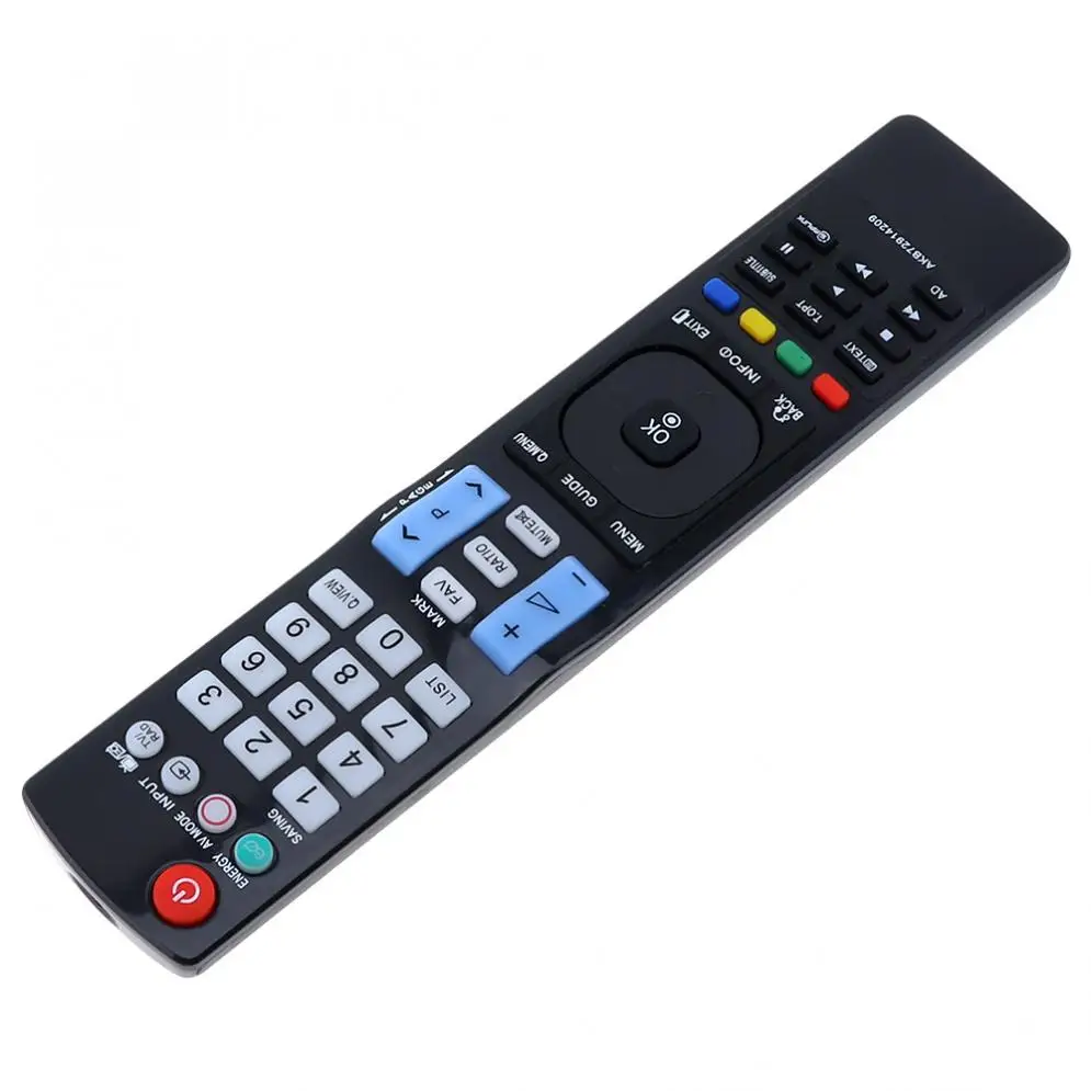 Télécommande de remplacement TV LCD LED 433MHz, Support 2 piles AAA pour LG