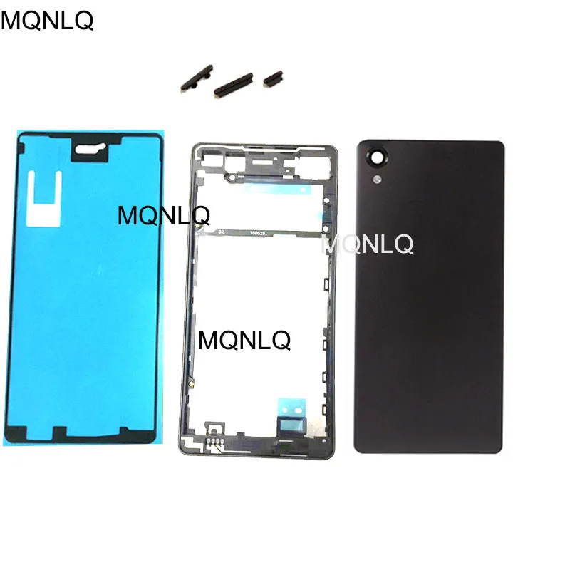 

Full Housing Case Replacement For Sony Xperia X F5121 F5122 LCD panel Frame Middle Bezel Battery door Cover