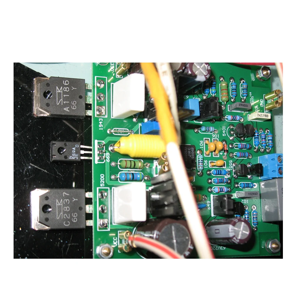 Placa amplificadora de potência modificada bikini diy e210