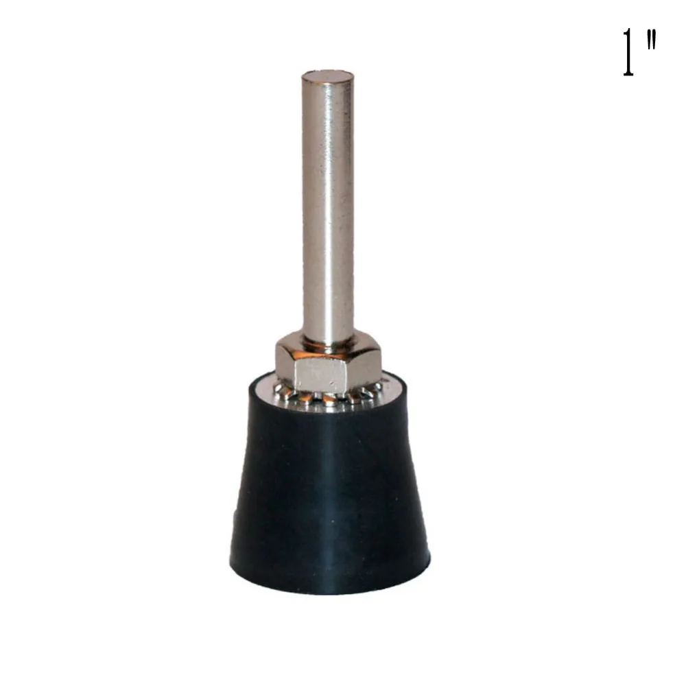 Rollo de bloqueo de disco de lijado de cambio rápido, almohadilla de respaldo de 1/4 ", vástago de 6mm, agujero de tornillo M6, 2"/3 "1"