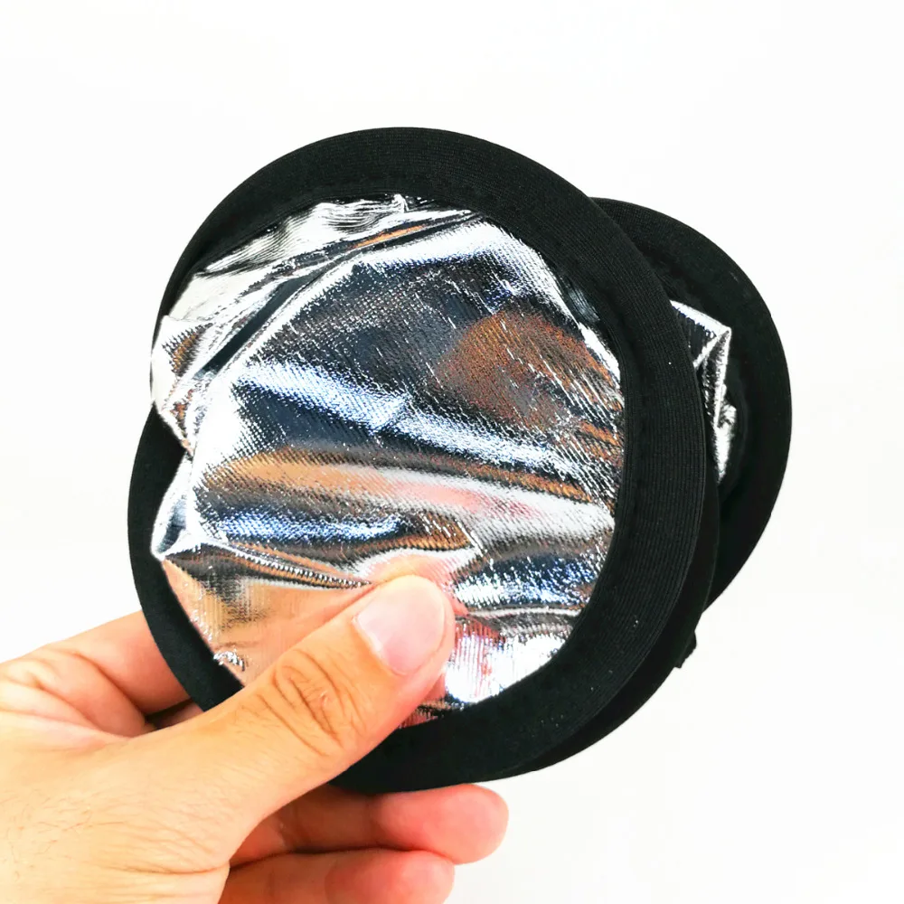 30 سنتيمتر 2 في 1 الذهبي والفضة لطي ضوء جولة التصوير عاكس جوفاء ل استوديو Foto كاميرا فوتوغرافية