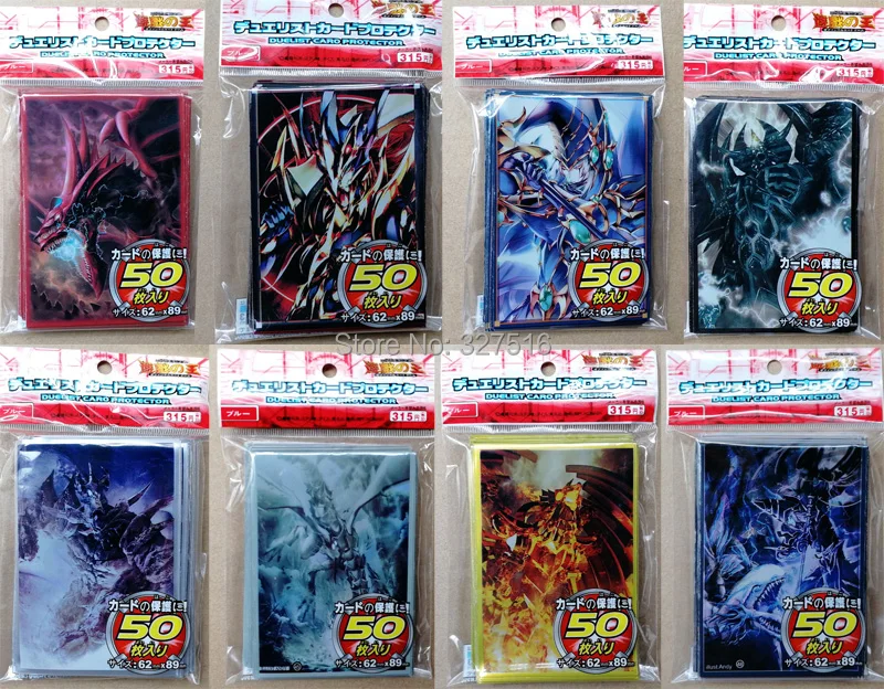 50 sztuk/partia (1 opakowanie) Yu-Gi-Oh! Cosplay Yugioh Dark Magician Girl Anime Gry planszowe Rękawy na karty Bariera na karty Ochraniacz na karty