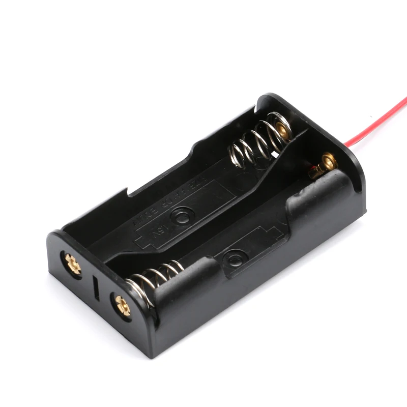 กล่องใส่แบตเตอรี่ขนาด AA ขนาดกล่องใส่กล่อง 1 2 3 4 5 6 8 ช่องกระเป๋าคอนเทนเนอร์ DIY มาตรฐานแบตเตอรี่ชาร์จ