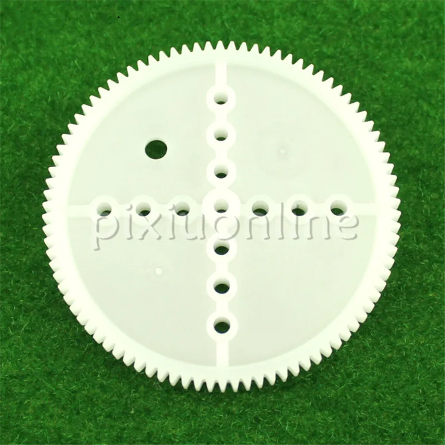 5pcs/bag J684 90T Module 0.5 Thicken Diameter 45.7mm Plastic Gears Free Russia Shipping