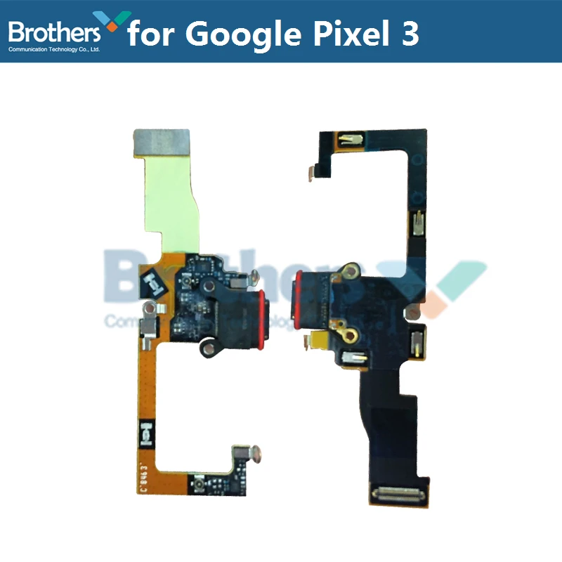 USB Charging For Google Pixel 3 3XL Charger Port Dock Connector Flex Cable For Google Pixel 3 3XL Replacement Part Top