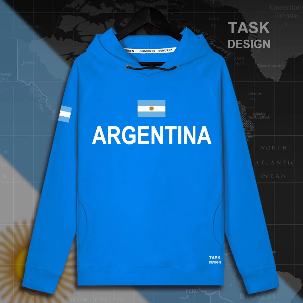 Argentina Argentine AR mens hoodie pullovers hoodies men sweatshirt thin new streetwear clothing jerseys tracksuit nation flags