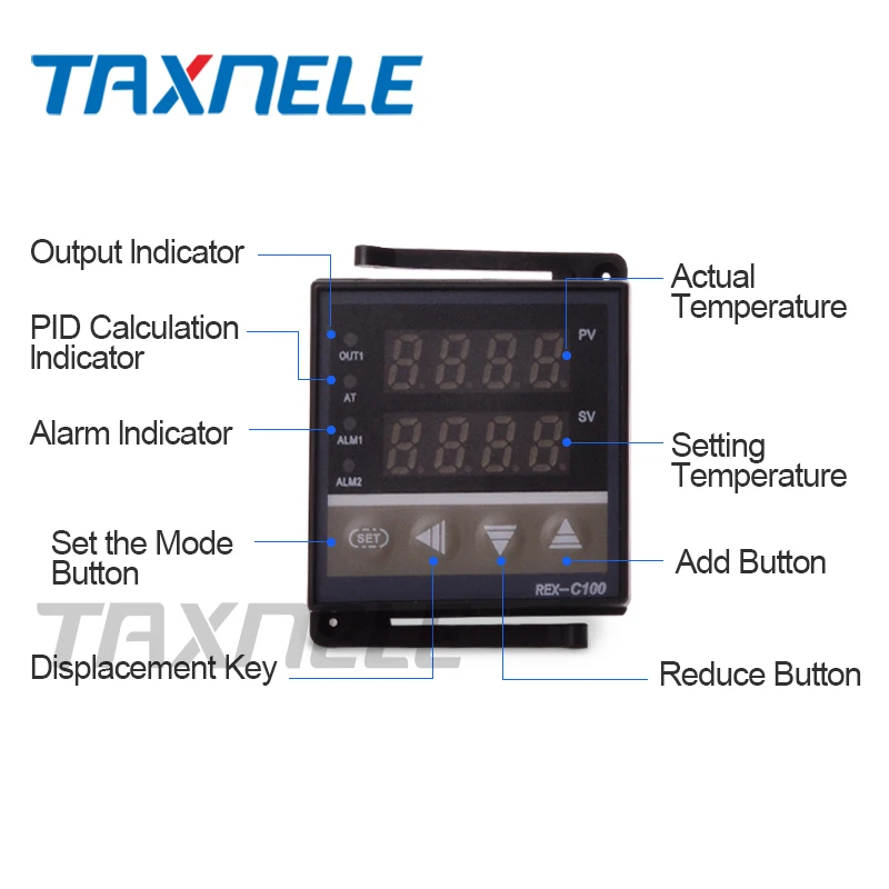 rex-c100 c400 c700 c900 Digital Temp Thermostat Thermometer Digital Temperature Controller Thermoregulator thermostat