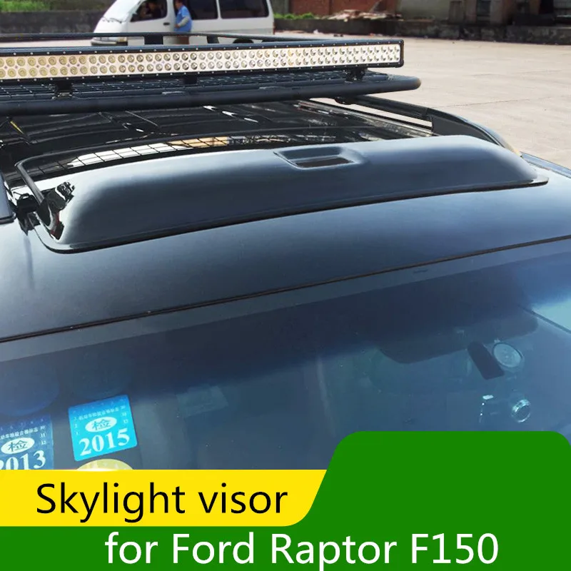 for Ford Raptor F150 modified sunroof sun visor Raptor F150 rain eyebrow sunroof block pickup accessories