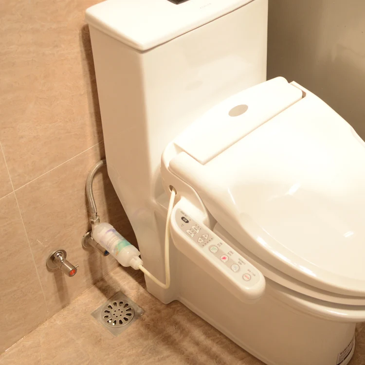 Vaknz Smart Bidet Toilettensitz Wasserfilter Rostentfernungsfilter Küchenfiltration Wasserreiniger Frontfilter