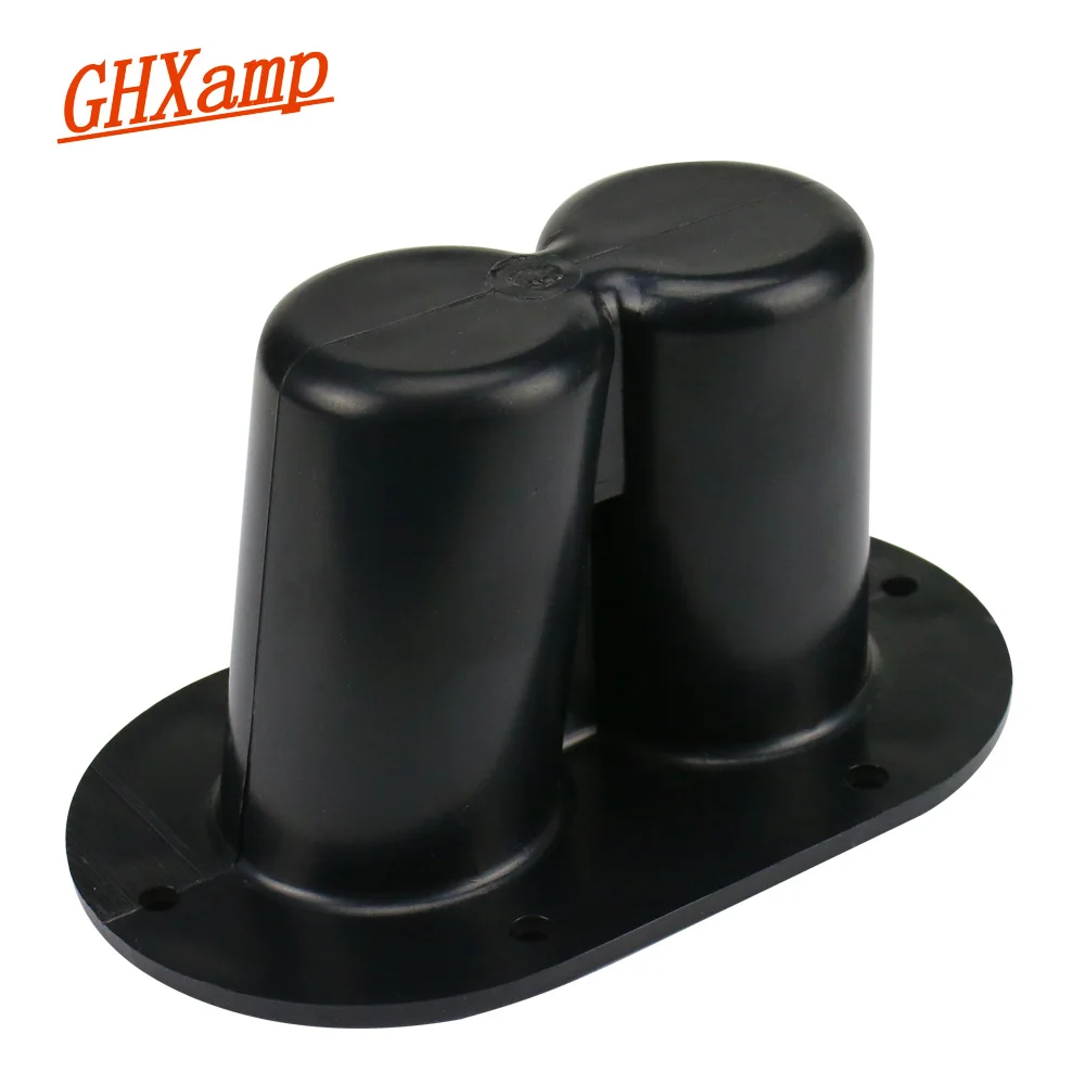 GHXAMP 더블 홀 무대 스피커 스탠드, 하단 아이 ABS 플라스틱 브래킷 시트, 두꺼운 전문 무대 스피커 액세서리, 1 개