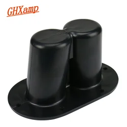 GHXAMP Double Hole Stage Speaker Stand Bottom Eye ABS Plastic Bracket Seat Thickened Professional Stage Speaker Accessories 1pc